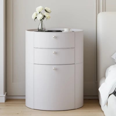 Picture of Perle Natural Wood - Side Table.