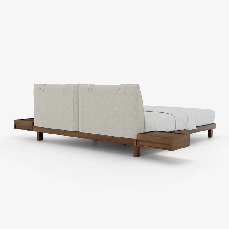Picture of Velvion Modern Bed - Natural wood