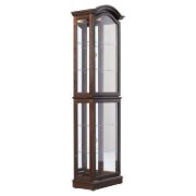 Ping Display Cabinet with Lighting – Natural Wood