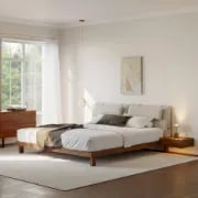 Picture of Velmor Modern Bed - Natural Wood