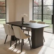 Picture of Zano Modern Natural Wood Dining Table