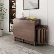 Picture of Sai Rectangle Folding Dining Table Set