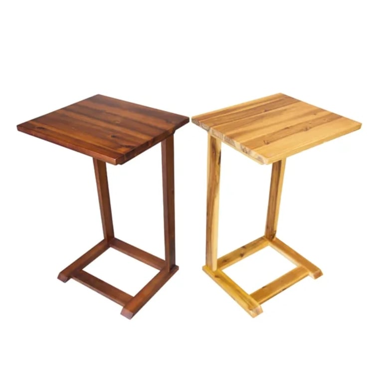 صورة طاولة جانبية خشب الطبيعى - سولو