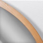 Axal Arch Wood Wall Mirror