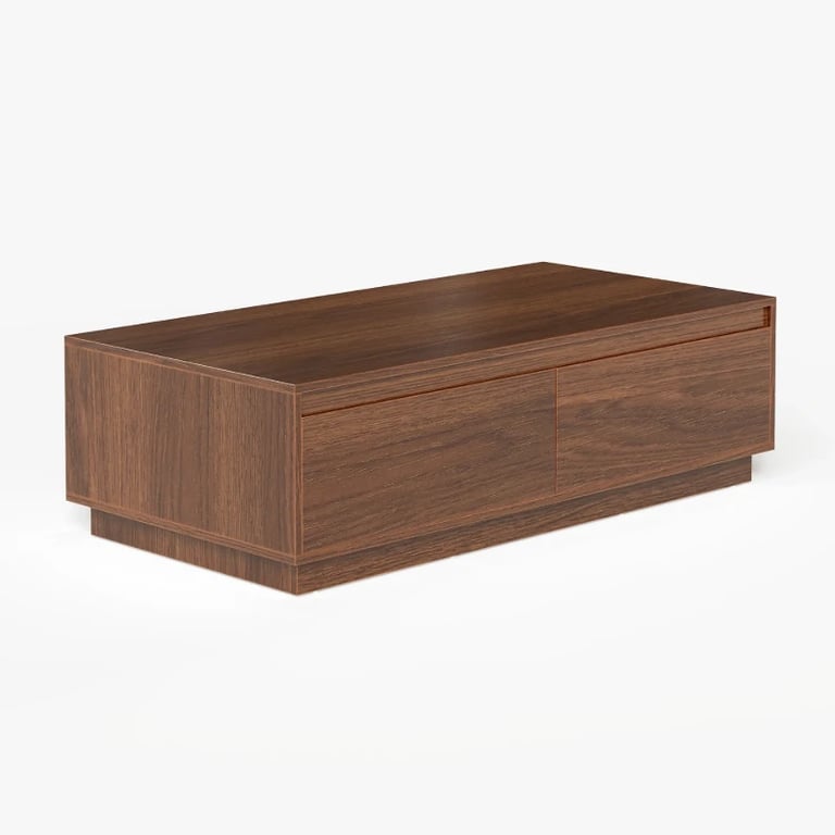 Picture of Alvaro – Natural Wood TV Stand with Coffee Table