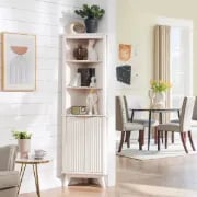 Picture of Bronze Natural wood Bathroom Cabinet