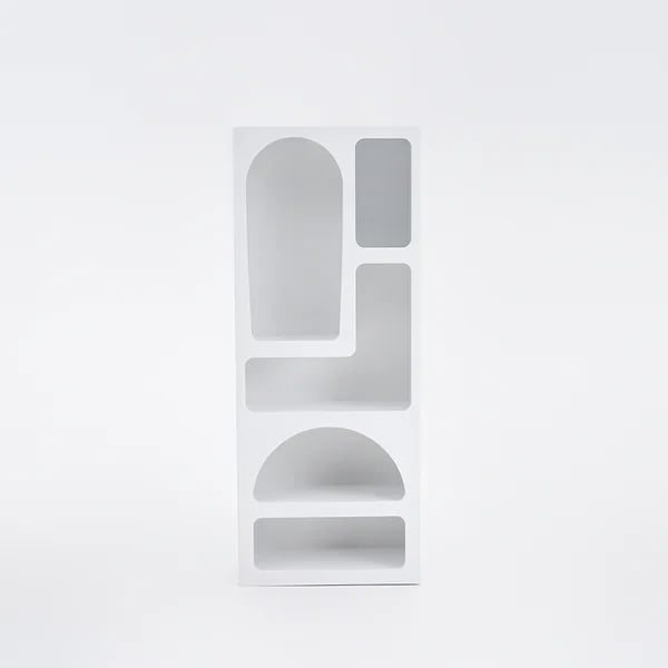 صورة موانا خزانه كتب مع رف خشبي و اماكن تخزين - خشب طبيعى