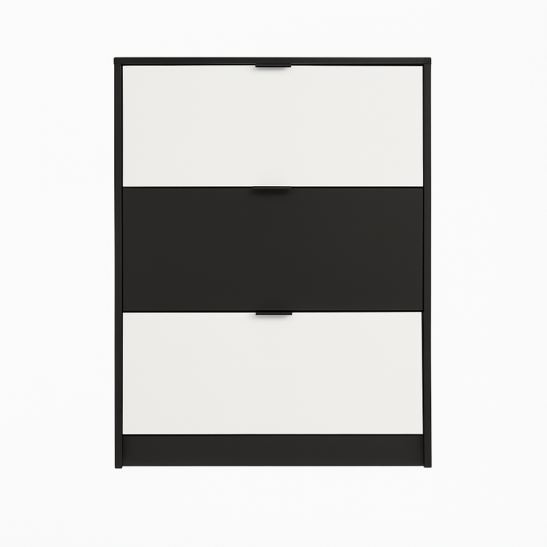 Picture of Zano Shoe Storage Cabinet with 3 Drawers