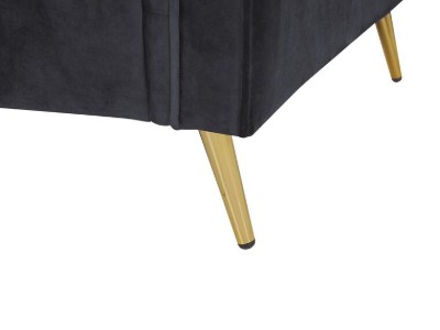 صورة داروا – كرسي عصري بذراعين من الخشب الطبيعي مع أرجل ستانلس ستيل