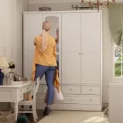 Picture of Mexico elegant wardrobe with mirror