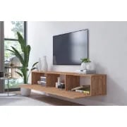 Picture of Avian Wall Mounted TV Stand – Natural Wood