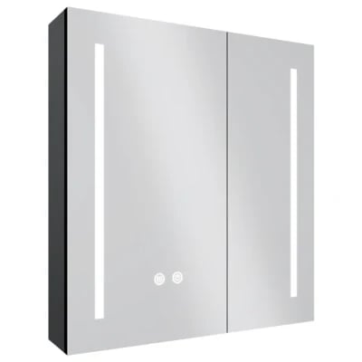 صورة مرآة مضيئة مع مساحة تخزين - إليزيه