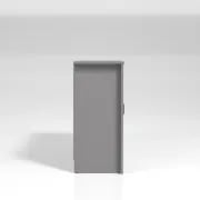 Gray Abbie-May 16 Pair Shoe Storage Cabinet