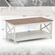 Gillon 4 Legs Coffee Table with Storage