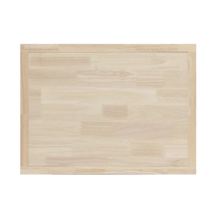 Diwai Rolling Kitchen Cart with Solid Wood Top