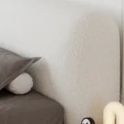 صورة سرير مودرن كريفين - خشب طبيعي