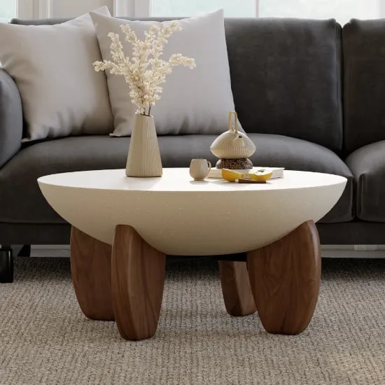 Picture of Lecrame Coffee table - Natural wood