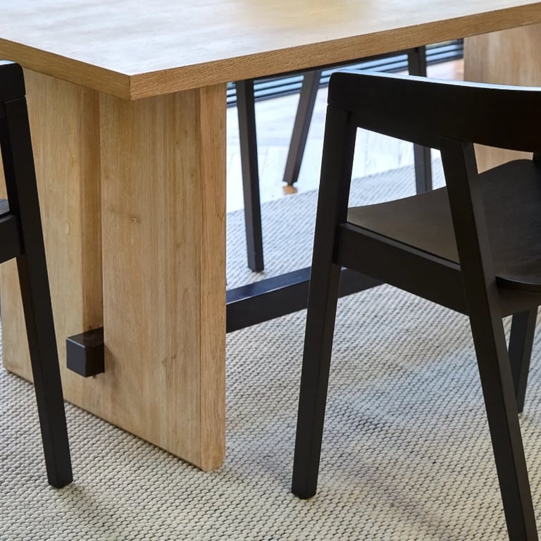 Picture of Renzo Natural Wood Dining Table