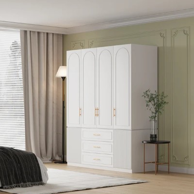 Picture of Lolly elegant wardrobe with shelves and drawers