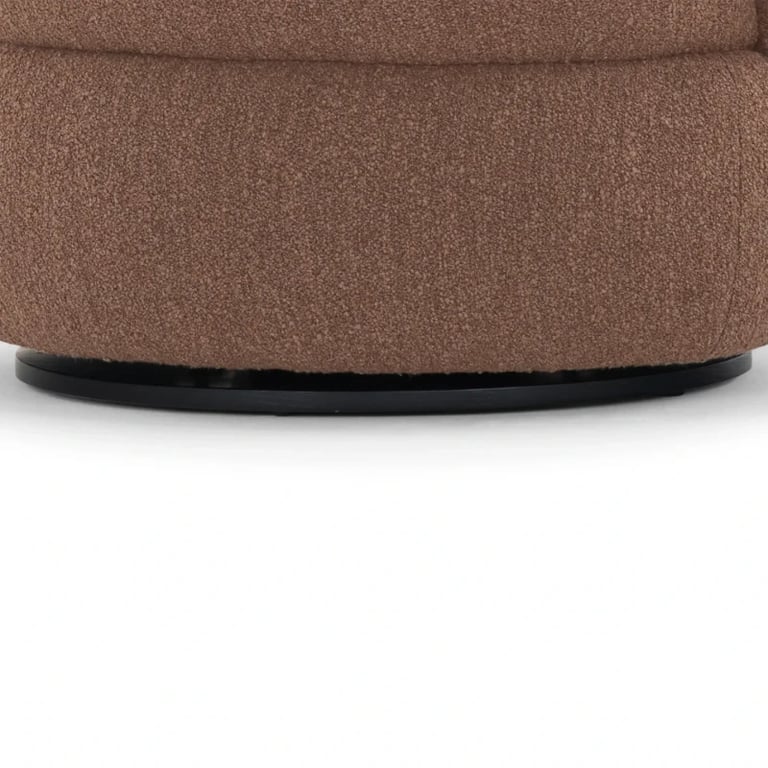 صورة كرسي أرفورا الدوار – تصميم فني بظهر منحوت