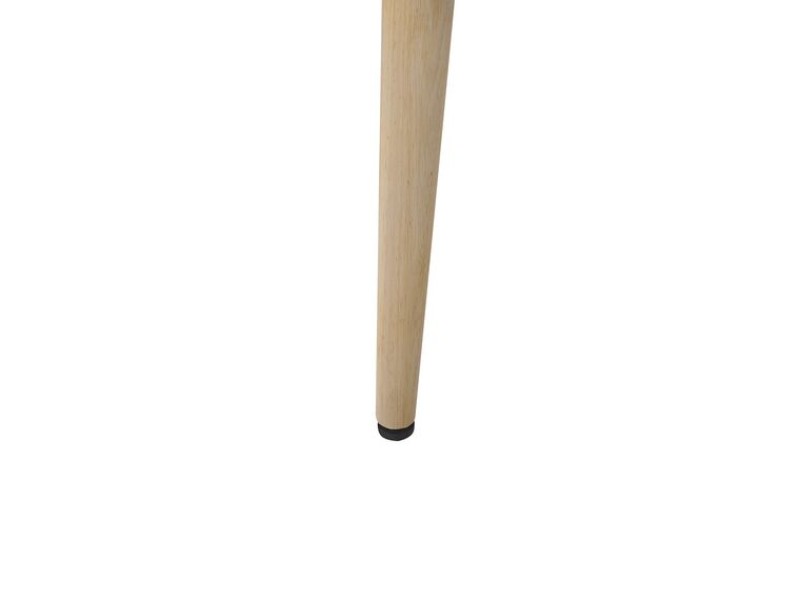 صورة كرسي ديڤانو الدائري الأنيق – مصنوع من الخشب الطبيعي مع تنجيد فخم