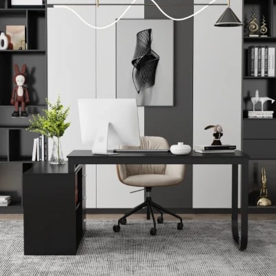 Éclipse Desk  - Natural wood.