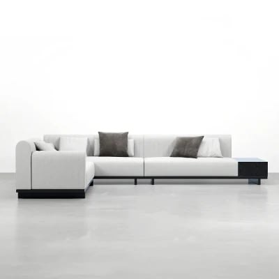 Picture of Cavallo L-Shaped Sectional – Natural Wood