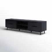 Avero – TV Stand with a Modern Minimal Design – Natural Wood
