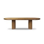 Orinda Dining Table – Oval Natural Wood Modern Design