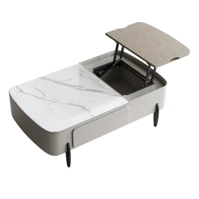 صورة طاولة قهوة إمبر – خشب طبيعي