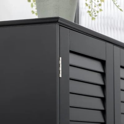 Picture of Aremiah Natural wood Bathroom cabinet