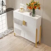 Noirette – Modern Shoe Cabinet Made of Natural Wood