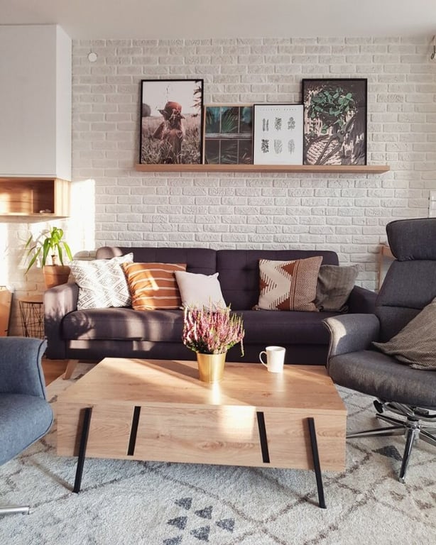 صورة لامودا- طاولة قهوة مع وحدة تخزين