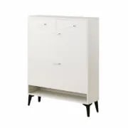 Élano - Modern Natural Wood Shoe Cabinet