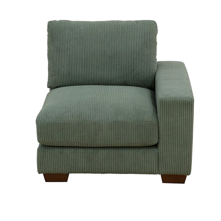 Picture of Veloro U-Shaped Sectional Sofa –  Natural Wood Base