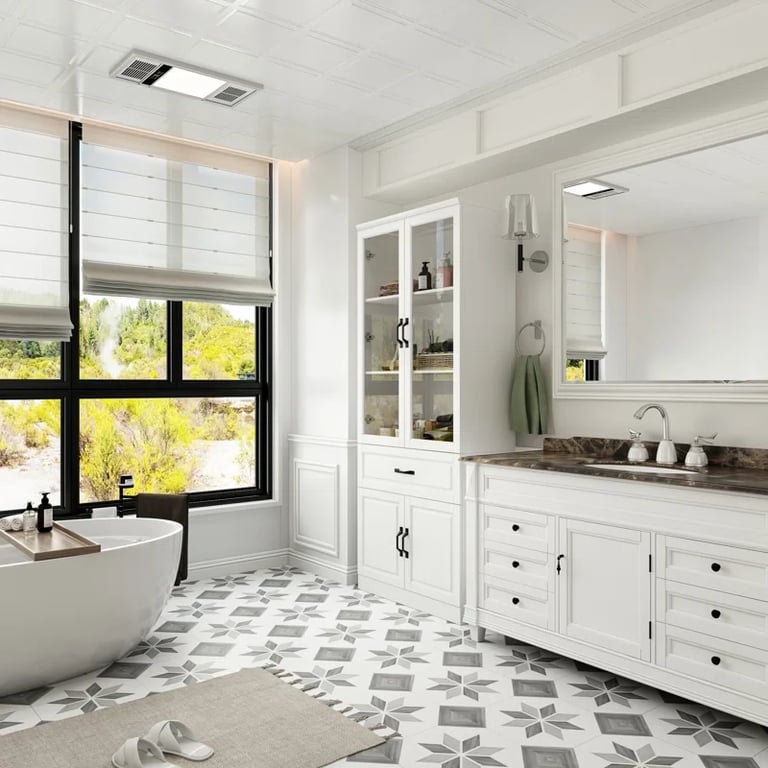 Picture of Razan Natural wood Bathroom cabinet