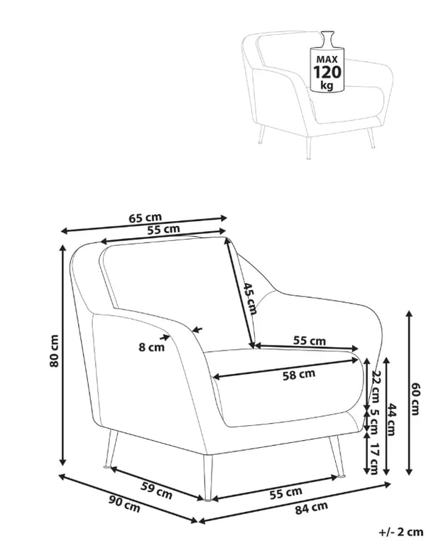 Lunara – Modern & Cozy Accent Chair