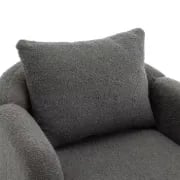 Picture of Velvera Velvet Armchair – Soft Comfort with Natural Wood Legs