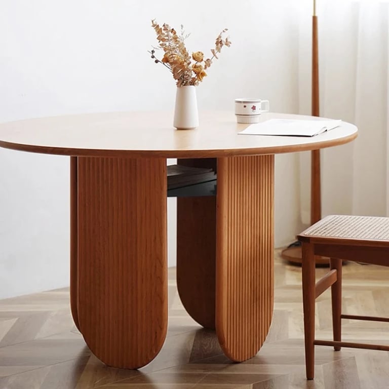 Picture of The Crescent Root Dining Table - Natural wood