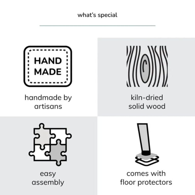 صورة طاولة جانبية خشب طبيعى - بيردين