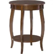 صورة طاوله جانبيه خشب طبيعي -شارمنج