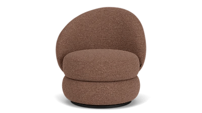 صورة كرسي أرفورا الدوار – تصميم فني بظهر منحوت