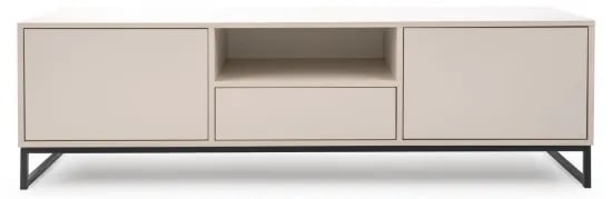 Picture of Mira TV Console – Beige & Black Minimalist Media Unit
