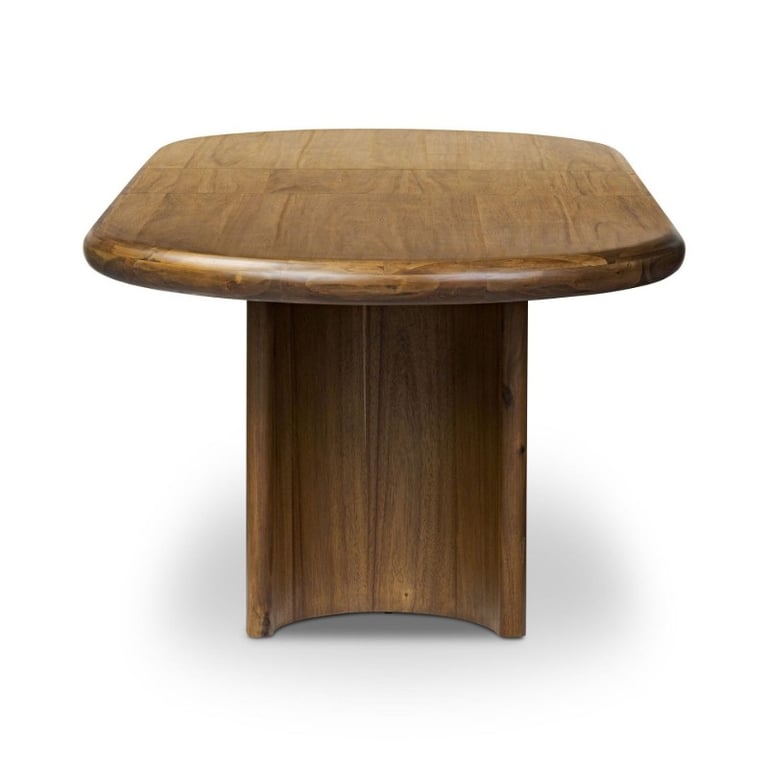 Orinda Dining Table – Oval Natural Wood Modern Design