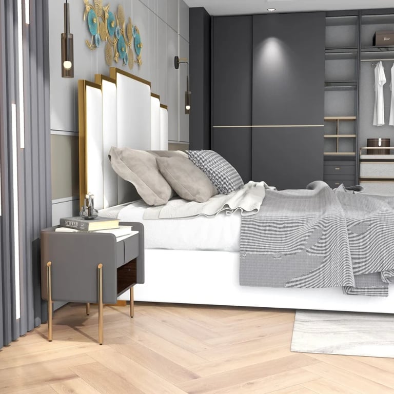 Picture of Wengen Modern Nightstand