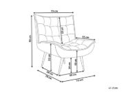 Picture of Lunaya Relaxing Armchair – Artistic Elegance for Every Corner