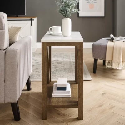 Picture of Stegen - Natural wood side table