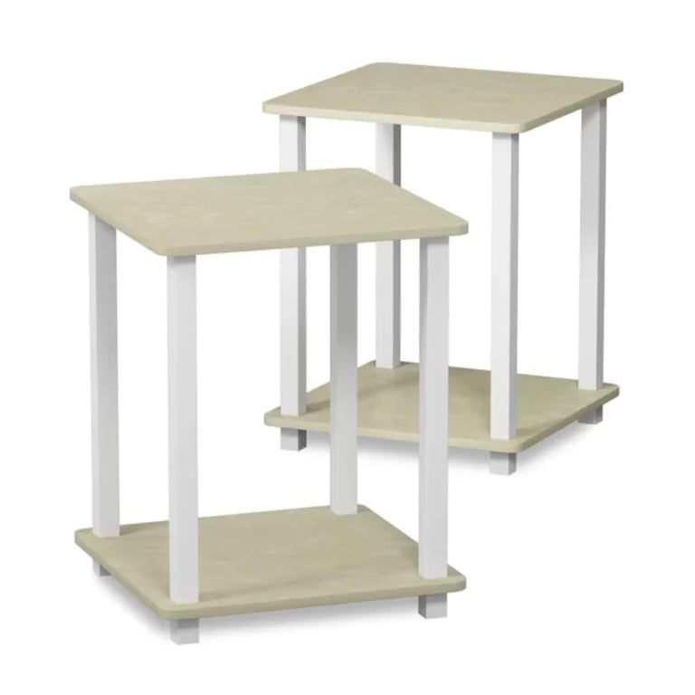 Picture of Kape Natural wood Sidetable - Set of 2