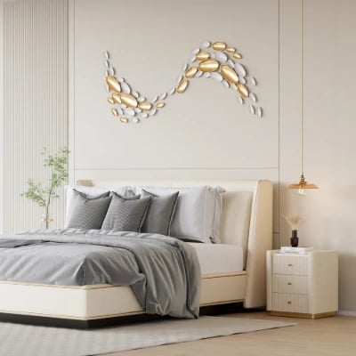 صورة طاولة غرفة نوم خشب طبيعي 3 درج - سيرينفي