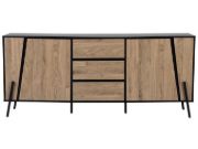 Aldera Sideboard with Drawers – Modern Design in Natural Wood